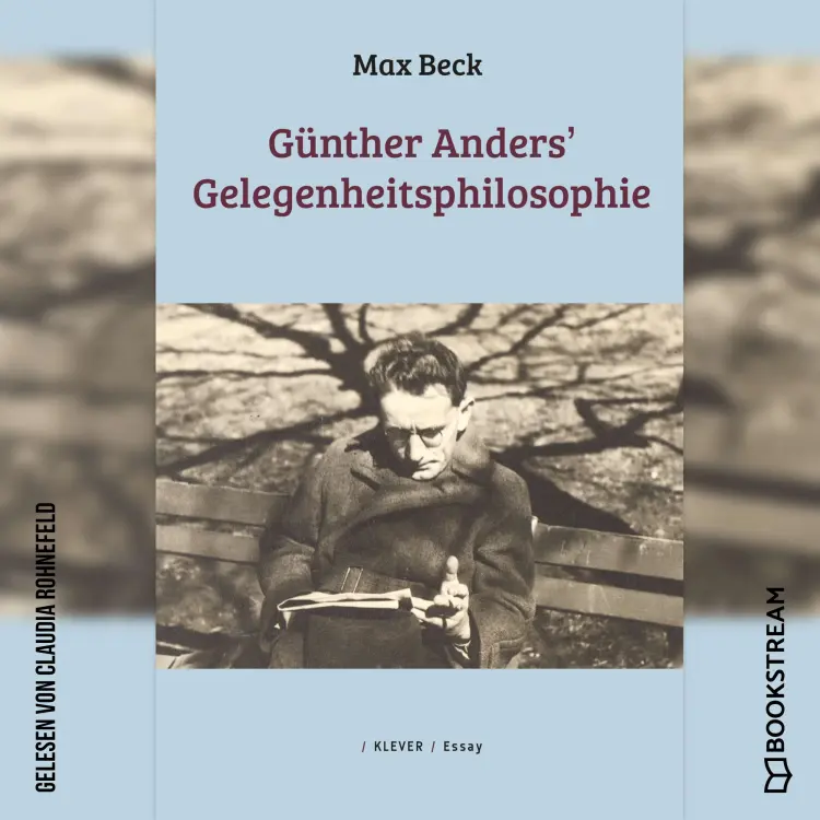 Cover von Max Beck - Günther Anders' Gelegenheitsphilosophie