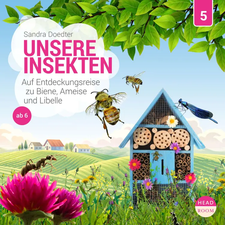 Cover von Unsere Welt - Folge 5 - Unsere Insekten - Auf Entdeckungsreise zu Biene, Ameise und Libelle