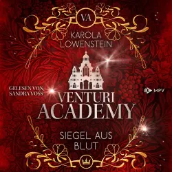 Cover - Karola Löwenstein - Venturi Academy - Band 2 - Siegel aus Blut