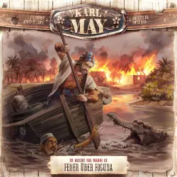 Cover - Karl May - Folge 26 - Im Reiche des Mahdi III: Feuer über Foguda