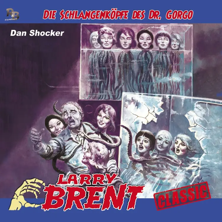 Cover von Larry Brent - Larry Brent (Hörspiel) - Folge 48 - Die Schlangenköpfe des Dr. Gorgo