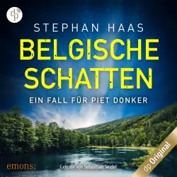 Cover - Stephan Haas - Ein Fall für Piet Donker - Band 3 - Belgische Schatten