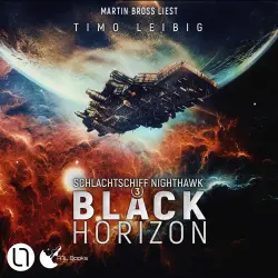 Cover - Timo Leibig - Schlachtschiff Nighthawk - Teil 3 - Black Horizon