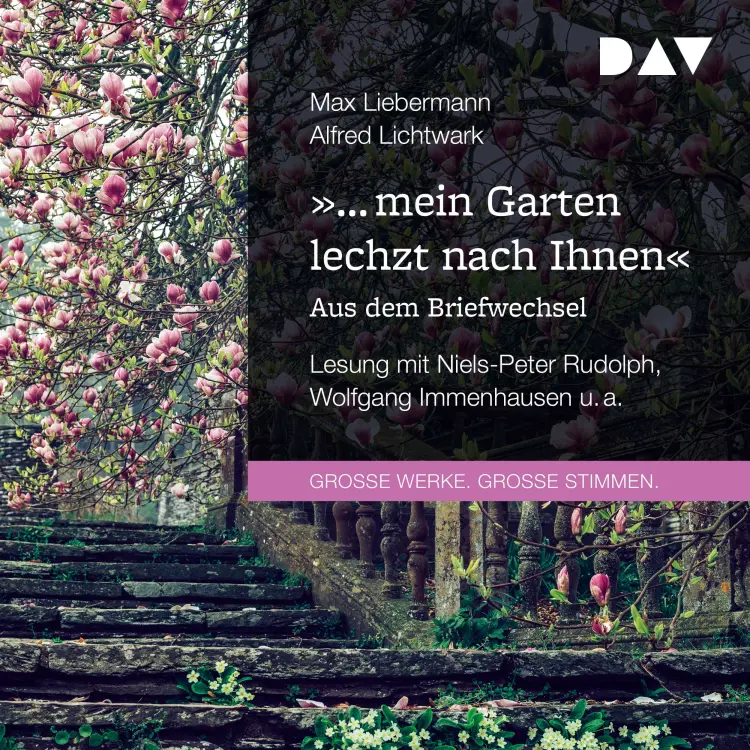 Cover von Max Liebermann - "... mein Garten lechzt nach Ihnen". Aus dem Briefwechsel