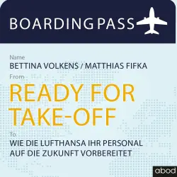 Cover - Bettina Volkens - Ready for Take-off - Wie die Lufthansa ihr Personal auf die Zukunft vorbereitet