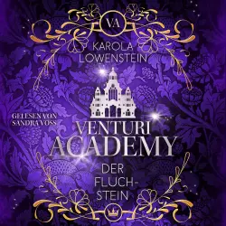Cover - Karola Löwenstein - Venturi Academy - Buch 3 - Der Fluchstein