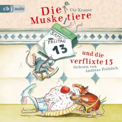Cover - Ute Krause - Die Muskeltiere-Reihe - Band 7 - Die Muskeltiere und die verflixte 13