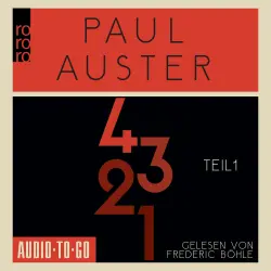 Cover - Paul Auster - 4 3 2 1 - Teil 1 - Teil 1