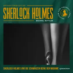 Cover - Arthur Conan Doyle - Sherlock Holmes - Die neuen Kriminalgeschichten - Band 46 - Sherlock Holmes und die schwarzen Beine der Madame