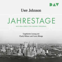 Cover - Uwe Johnson - Jahrestage. Aus dem Leben von Gesine Cresspahl