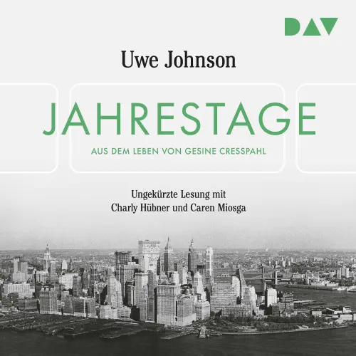 Cover von Uwe Johnson - Jahrestage. Aus dem Leben von Gesine Cresspahl
