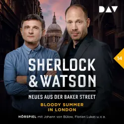 Cover - Sherlock & Watson - Neues aus der Baker Street - Band 14 - Bloody Summer in London