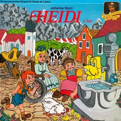 Cover - Johanna Spyri - Heidi, 2. Teil