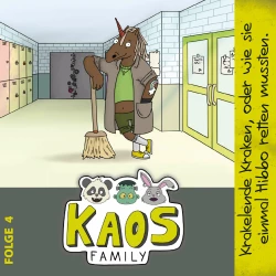 Cover - KAOS Family - Folge 4 - Krakelende Kraken, oder wie sie einmal Hibbo retten mussten.
