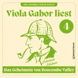 Cover - Sir Arthur Conan Doyle - Viola Gabor liest Sherlock Holmes - Folge 4 - Das Geheimnis von Boscombe Valley