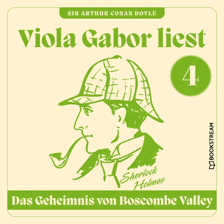 Cover von Sir Arthur Conan Doyle - Viola Gabor liest Sherlock Holmes - Folge 4 - Das Geheimnis von Boscombe Valley