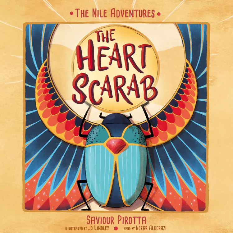 Cover von Saviour Pirotta - The Heart Scarab - The Nile Adventures, Book 1