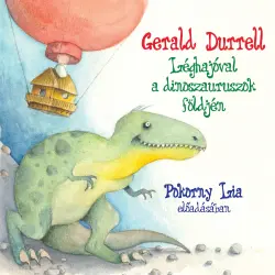 Cover - Gerald Durrell - Léghajóval a dinoszauruszok földjén
