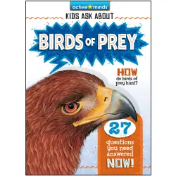 Cover - Bendix Anderson - Active Minds: Kids Ask About - Birds of Prey
