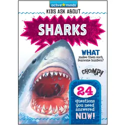 Cover - Irene Trimble - Active Minds: Kids Ask About - Sharks