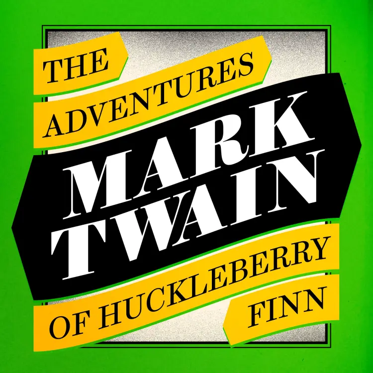 Cover von Mark Twain - The Adventures of Huckleberry Finn