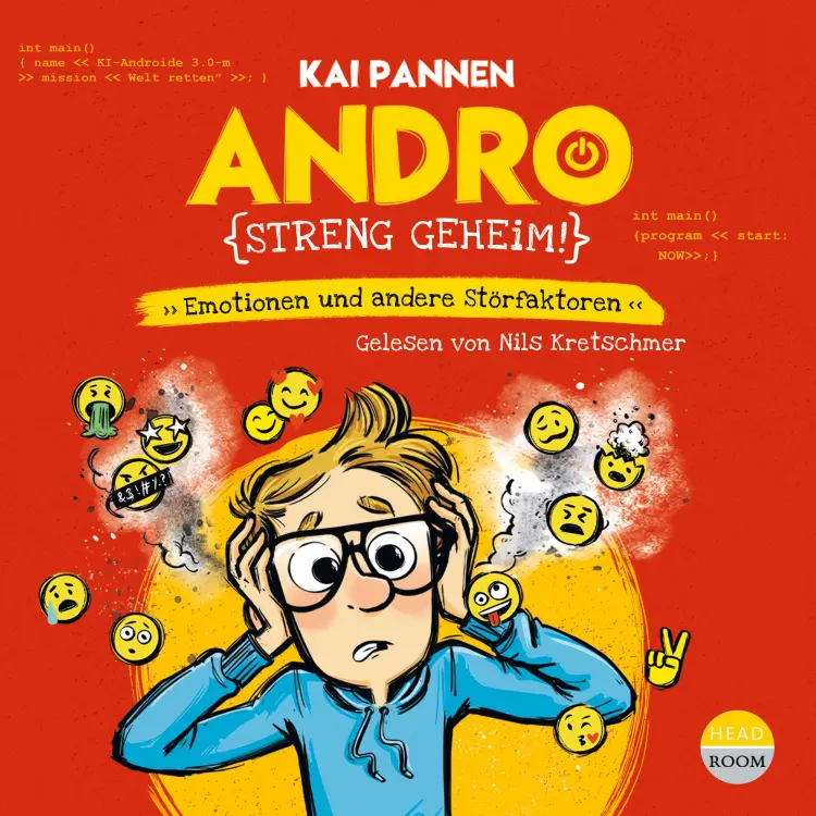 Cover von Kai Pannen - Andro - Band 2 - Andro, streng geheim - Emotionen und andere Störfaktoren