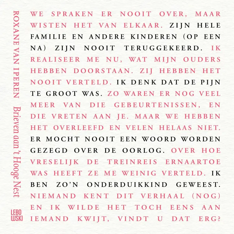 Cover von Roxane van Iperen - Brieven aan 't Hooge Nest