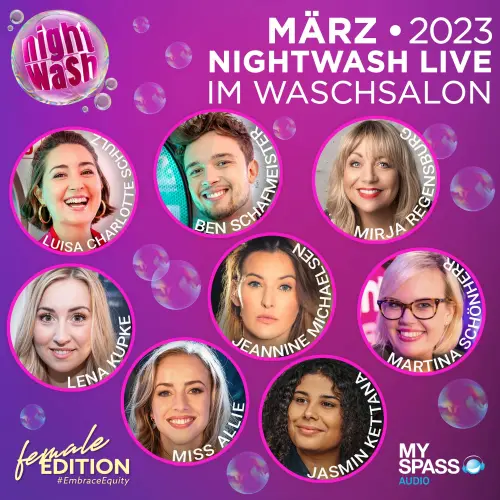 Cover - NightWash Live - März 2023 - Female Special
