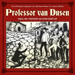 Cover - Professor van Dusen - Fall 36 - Professor van Dusen räumt auf
