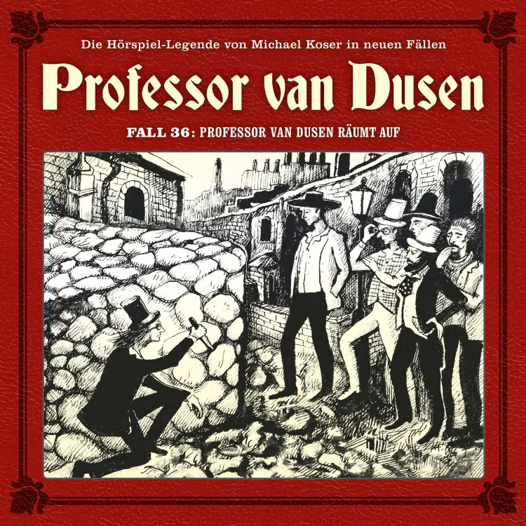 Cover von Professor van Dusen - Fall 36 - Professor van Dusen räumt auf