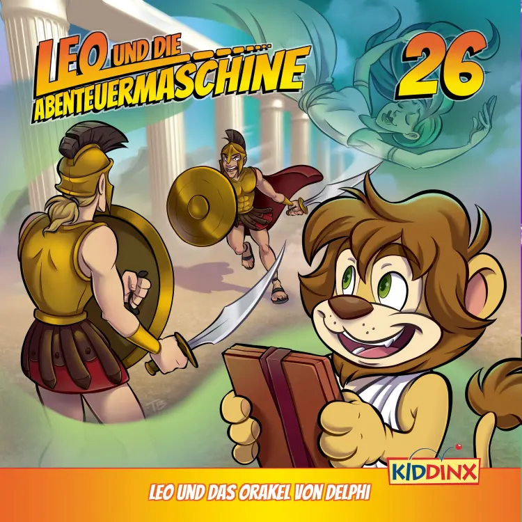 Cover von Leo und die Abenteuermaschine - Folge 26 - Das Orakel von Delphi