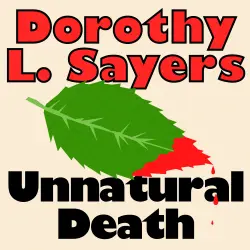 Cover - Dorothy L. Sayers - Unnatural Death