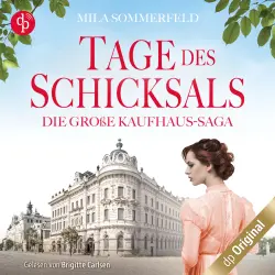 Cover - Mila Sommerfeld - Die große Kaufhaus-Saga - Band 1 - Tage des Schicksals