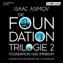 Cover - Isaac Asimov - Foundation-Trilogie - Band 2 - Foundation und Imperium