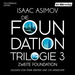 Cover - Isaac Asimov - Foundation-Trilogie - Band 3 - Zweite Foundation