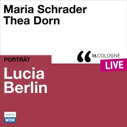 Cover - Maria Schrader - Lucia Berlin - lit.COLOGNE live