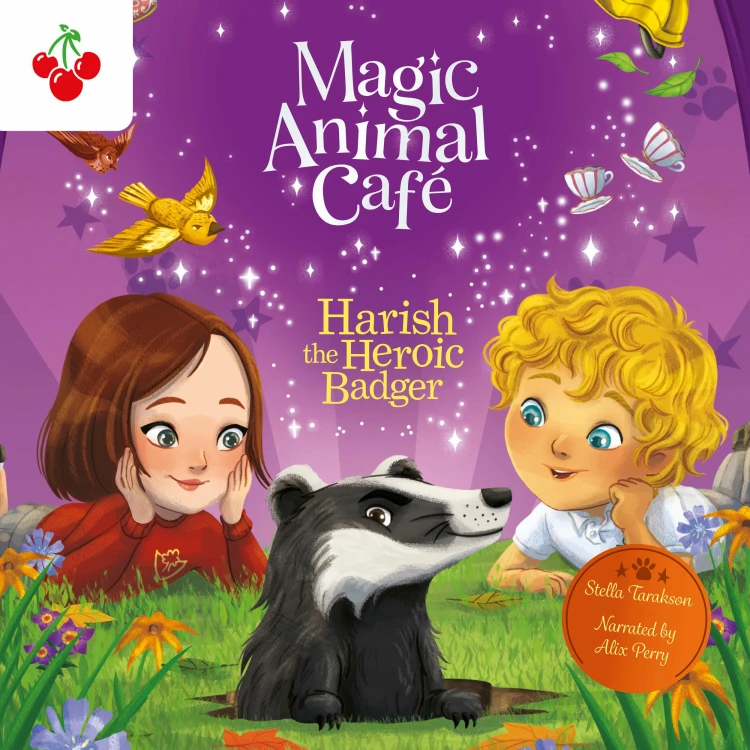 Cover von Stella Tarakson - Harish the Heroic Badger - Magic Animal Cafe, Book 5