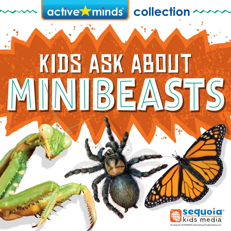 Cover von Christopher Nicholas - Kids Ask About MINIBEASTS! - Active Minds Collection