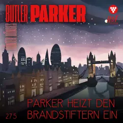 Cover - Günter Dönges - Butler Parker - Band 275 - Parker heizt den Brandstiftern ein