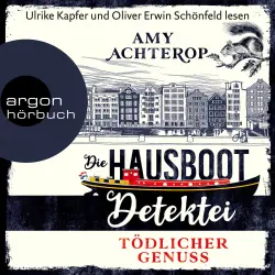 Cover - Amy Achterop - Die Hausboot-Detektei - Band 1 - Tödlicher Genuss