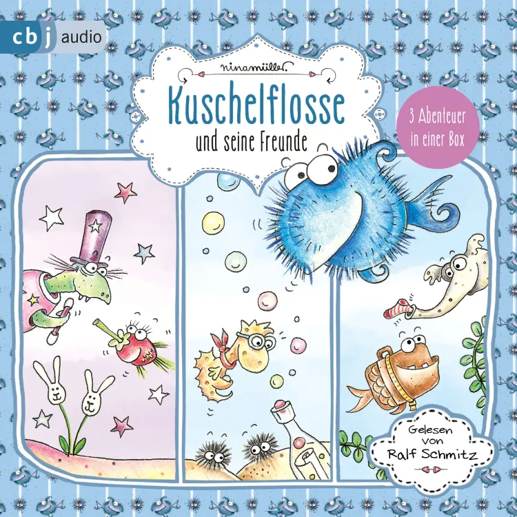 Cover von Nina Müller - Kuschelflosse und seine Freunde - Drei Abenteuer in einer Box