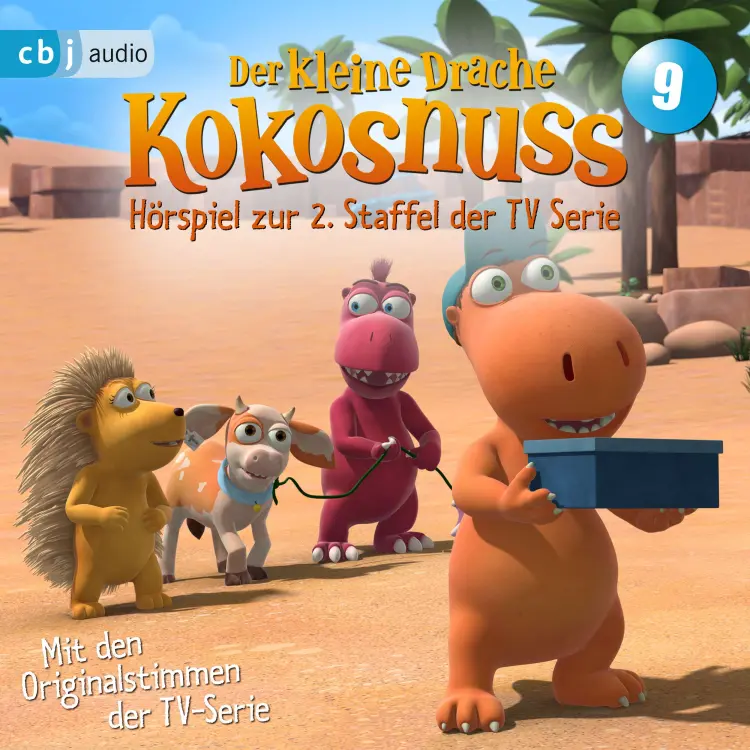 Cover von Der Kleine Drache Kokosnuss - Folge 9 - Ein Bärendienst - Wo ein Wille ist - Ein Stinker zum Anbeißen - Die Nervensäge - Hörspiel zur 2. Staffel der TV-Serie