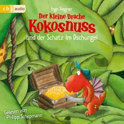 Cover - Ingo Siegner - Die Abenteuer des kleinen Drachen Kokosnuss - Band 11 - Der kleine Drache Kokosnuss und der Schatz im Dschungel