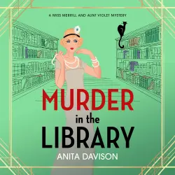 Cover - Anita Davison - Murder in the Library - Miss Merrill and Aunt Violet Mysteries, Book 2