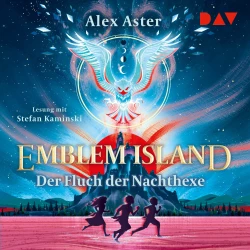 Cover - Alex Aster - Emblem Island - Band 1 - Der Fluch der Nachthexe