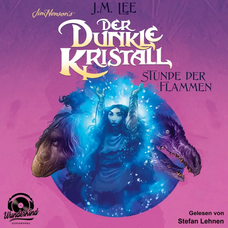 Cover von J. M. Lee - The Dark Crystal - Band 4 - Der dunkle Kristall - Stunde der Flammen