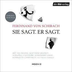 Cover - Ferdinand von Schirach - Sie sagt. Er sagt.