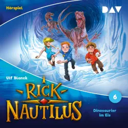 Cover - Rick Nautilus - Band 6 - Dinosaurier im Eis