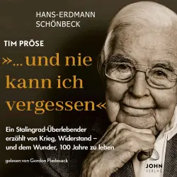 Cover - Tim Pröse - Hans Erdmann Schönbeck...und nie kann ich vergessen