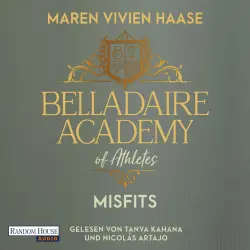 Cover - Maren Vivien Haase - Belladaire-Academy-Reihe - Band 3 - Belladaire Academy of Athletes - Misfits